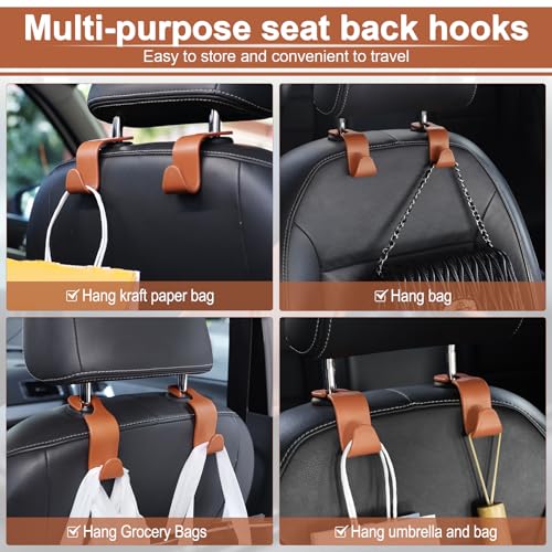 4-Pack Car Seat Headrest Hook B91062