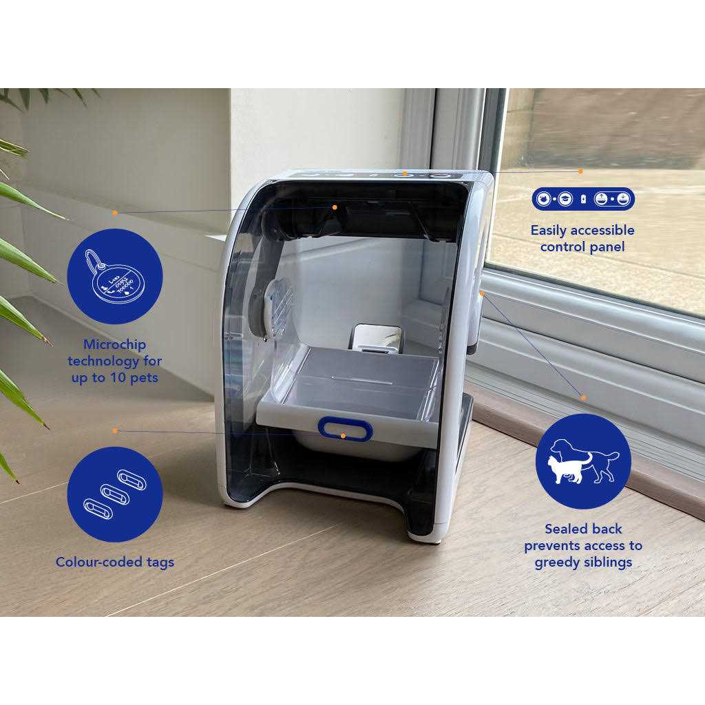 Automatic Microchip Pet Feeder V6329