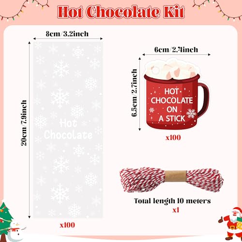 100 Set Christmas Wooden Spoons C403