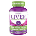 Milk Thistle & Vitamin E Dietary Supplement Caplets 180 Count K2760