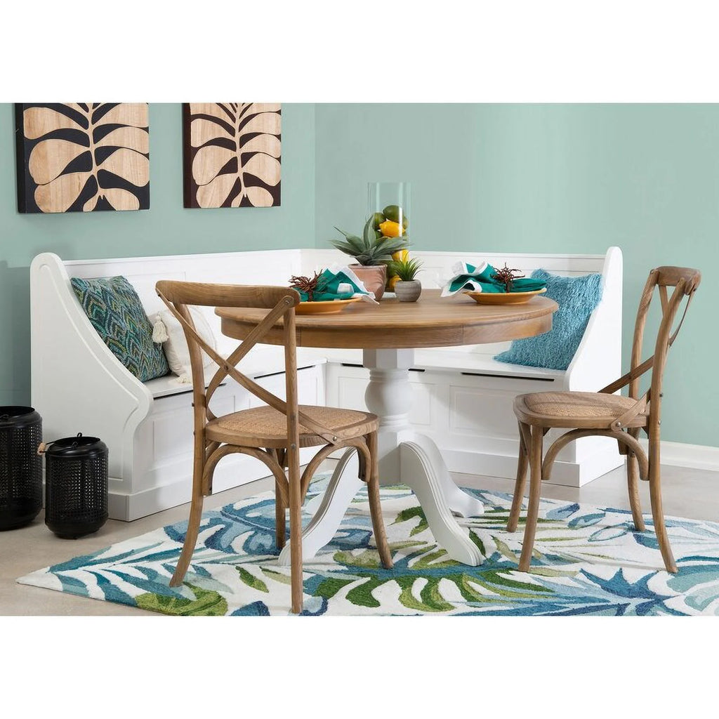 White Corner Breakfast Nook P3778