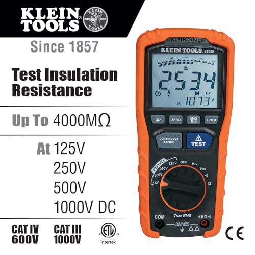 4000 Ohms Resistance Auto-Ranging TRMS Multimeter C872