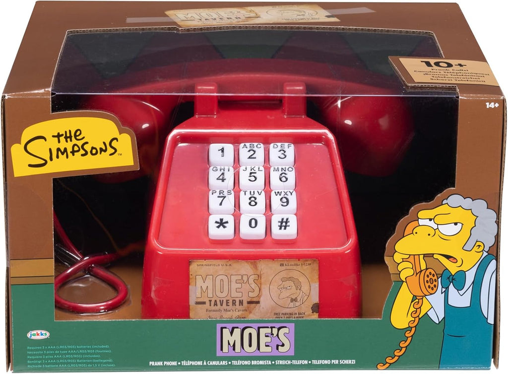 Moe’s Prank Phone with Over 10 Prank Calls and Phrases S585