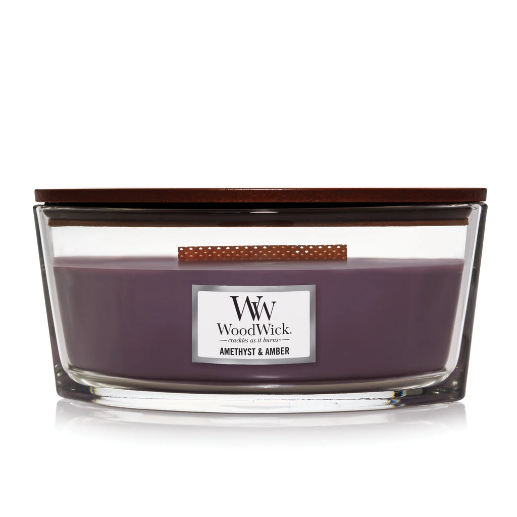 Amethyst & Amber Ellipse Candle Z85217