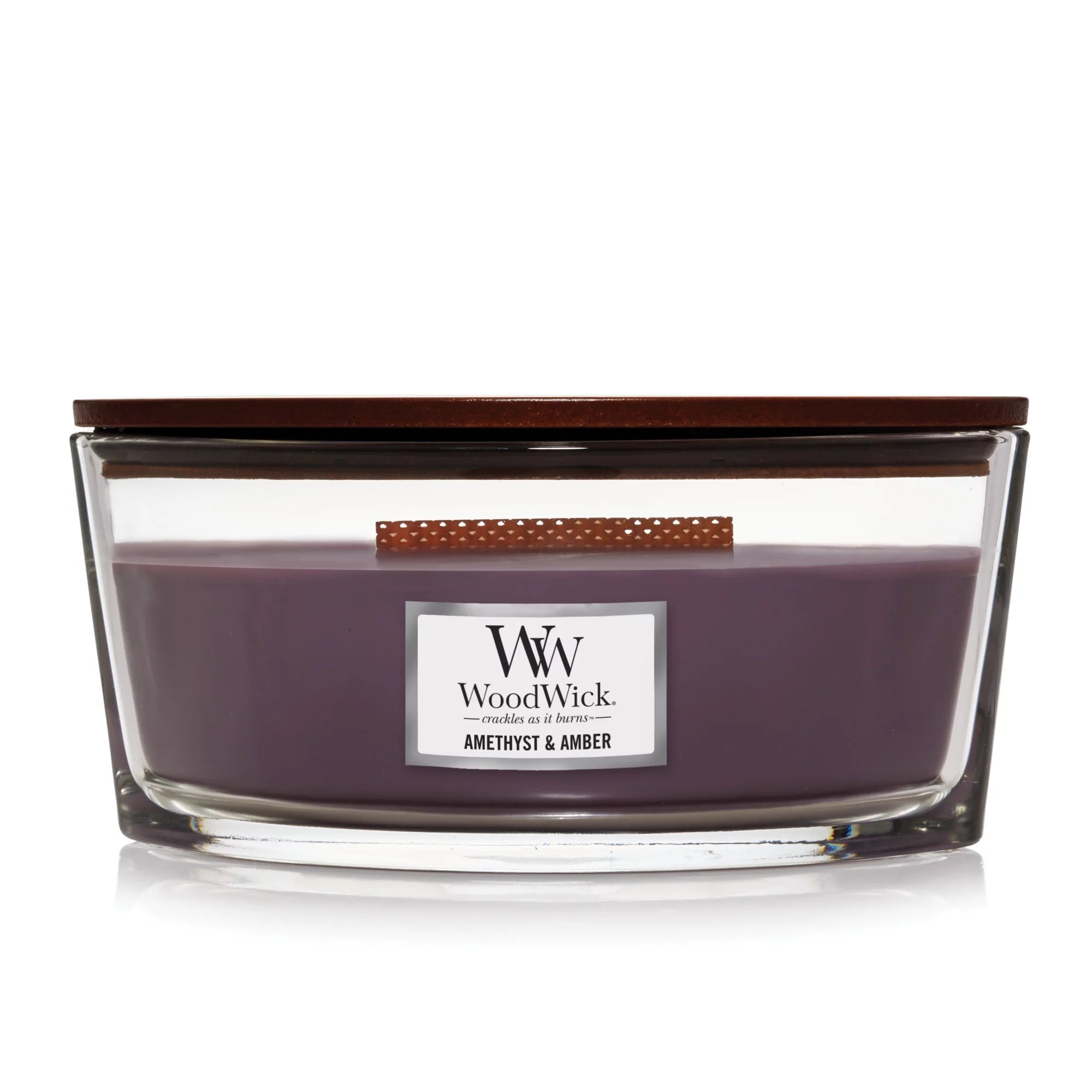 Amethyst & Amber Ellipse Candle Z85217