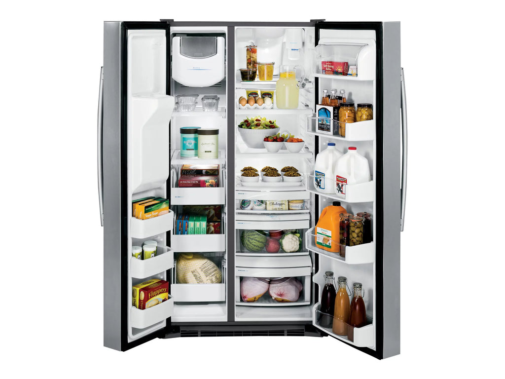 Side-by-side Refrigerator-freezer with Water and Ice Dispenser - 28.4 cu. ft - Stainless Steel M9220