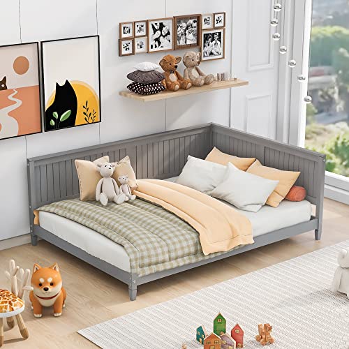 Full Size White Wood Daybed Frame X395