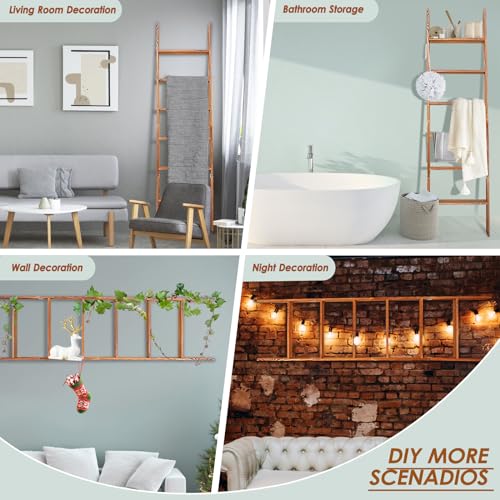 6-Tier Wooden Blanket Ladder Shelf T960887