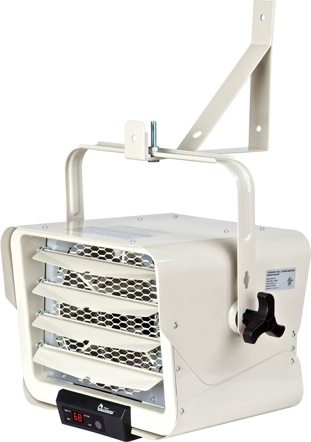 7500-Watt 240-Volt Hardwired Wall/Ceiling Mounted Electric Heater with Remote R994545