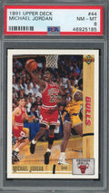 1991 Upper Deck Basketball Card #44 Graded PSA 8 F512013