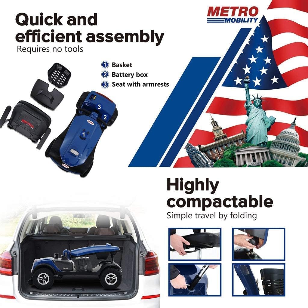 4 Wheel Folding Mobility Scooter T896382