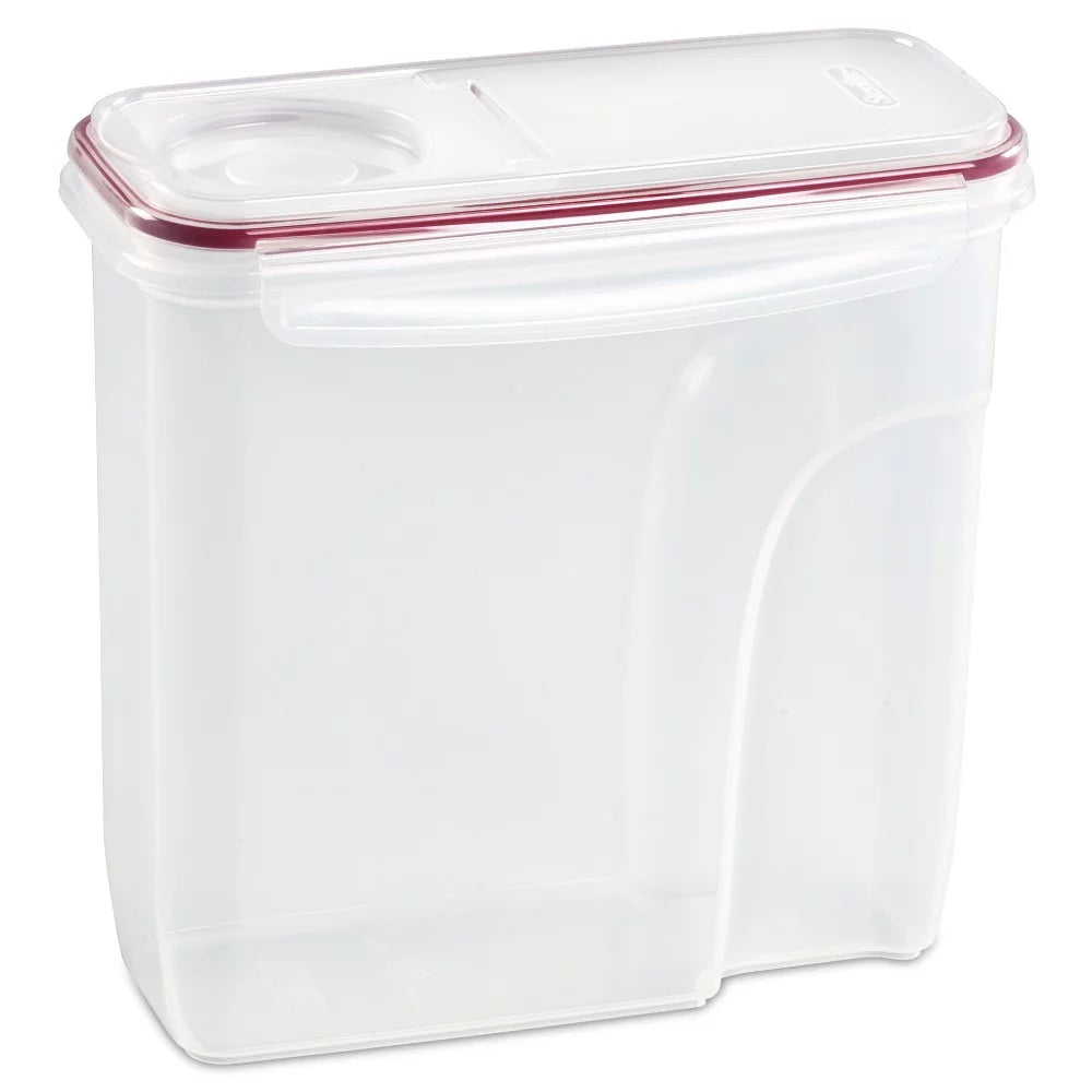 Clear 3-Pack 6 Qt. Cereal Storage Container I18351
