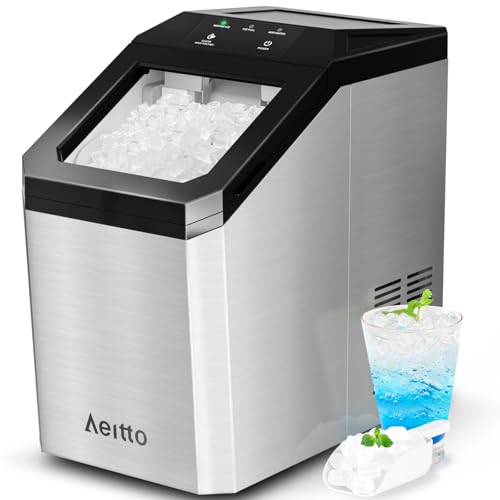 Silver Nugget Ice Maker Countertop, 55lbs/Day, Self-Cleaning F878239