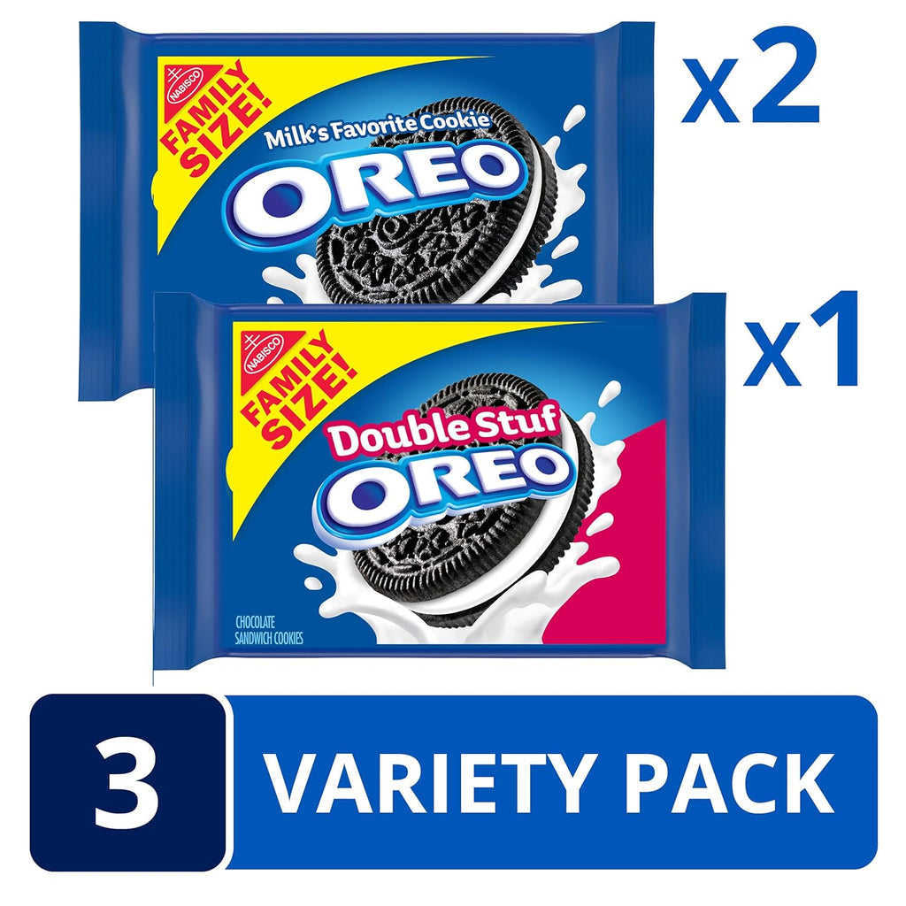 Variety Pack Chocolate Sandwich Cookies, 3 Packs J239