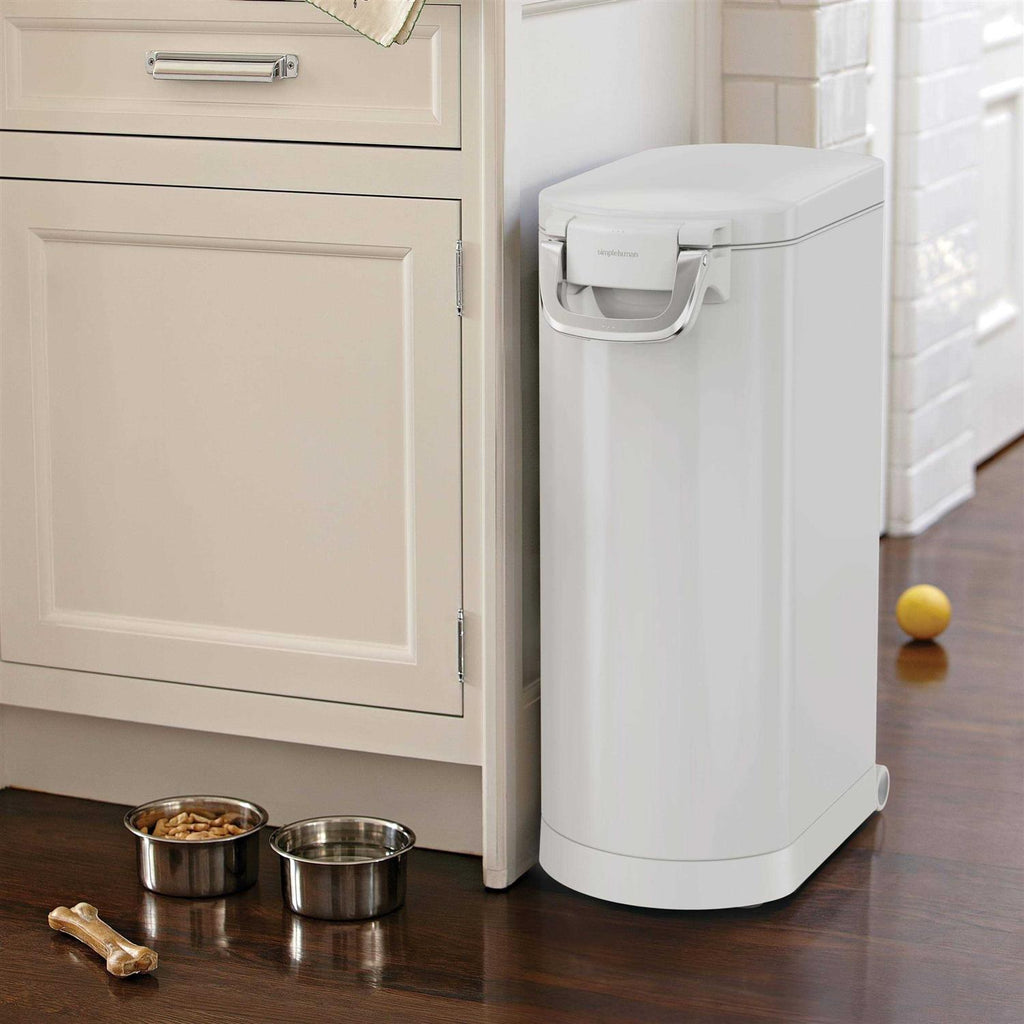 White Steel Pet Food Can L60033