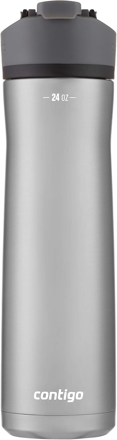 24oz Stainless Steel Spill-Proof Water Bottles with Handles K4339