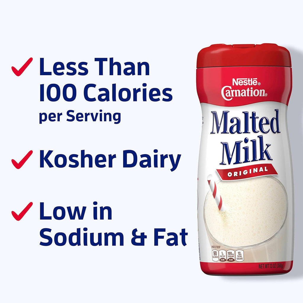 13 OZ Malted Milk Powder Mix E820
