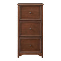 3 Drawer Walnut File Cabinet V4239