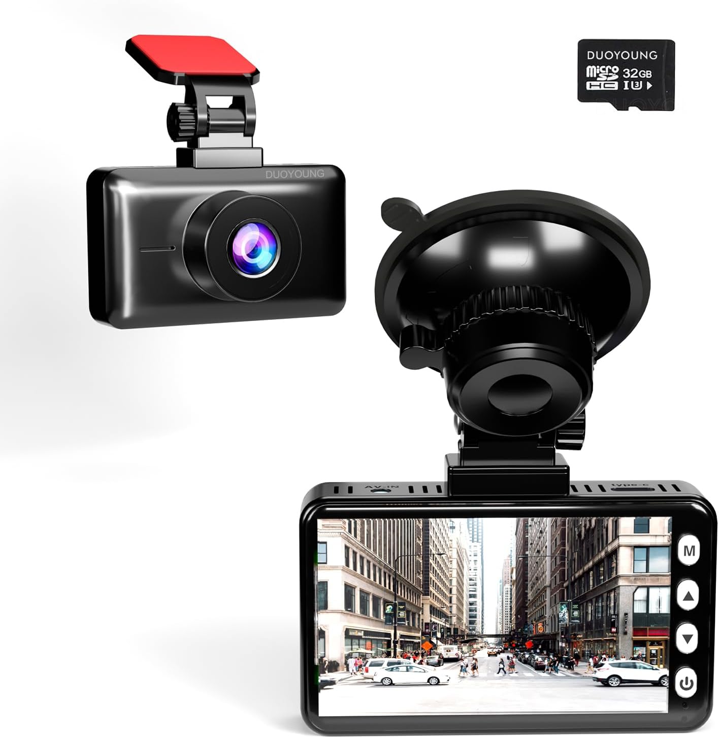 4K UHD Dash Cam with 3'' IPS Screen Y12059