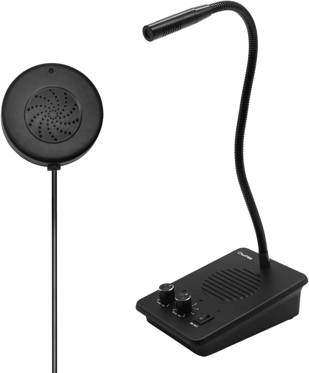 Dual Way Anti-Interference Intercommunication Microphone Talk Through Glass Voice Intercom System U511256