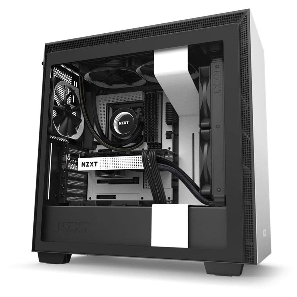 Matte White Mid-Tower ATX Case R543
