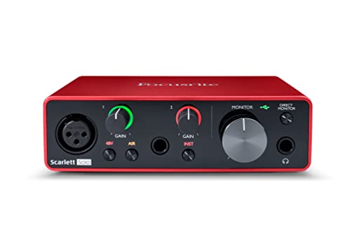 Professional Large Diaphragm Headphone & USB Audio Interface W4988
