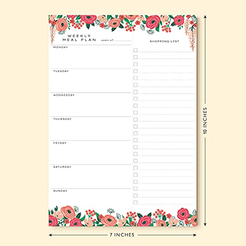 7x10 inch Meal Planner Magnetic Pad E521