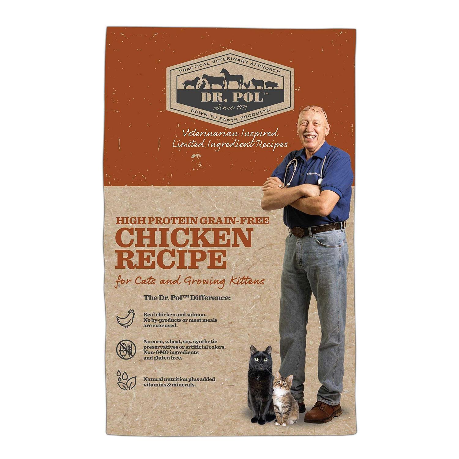 Grain-Free High Energy Chicken Recipe Cat Food G507313