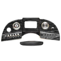 Gray Woodgrain Pontoon Boat Gauge Panel A277923