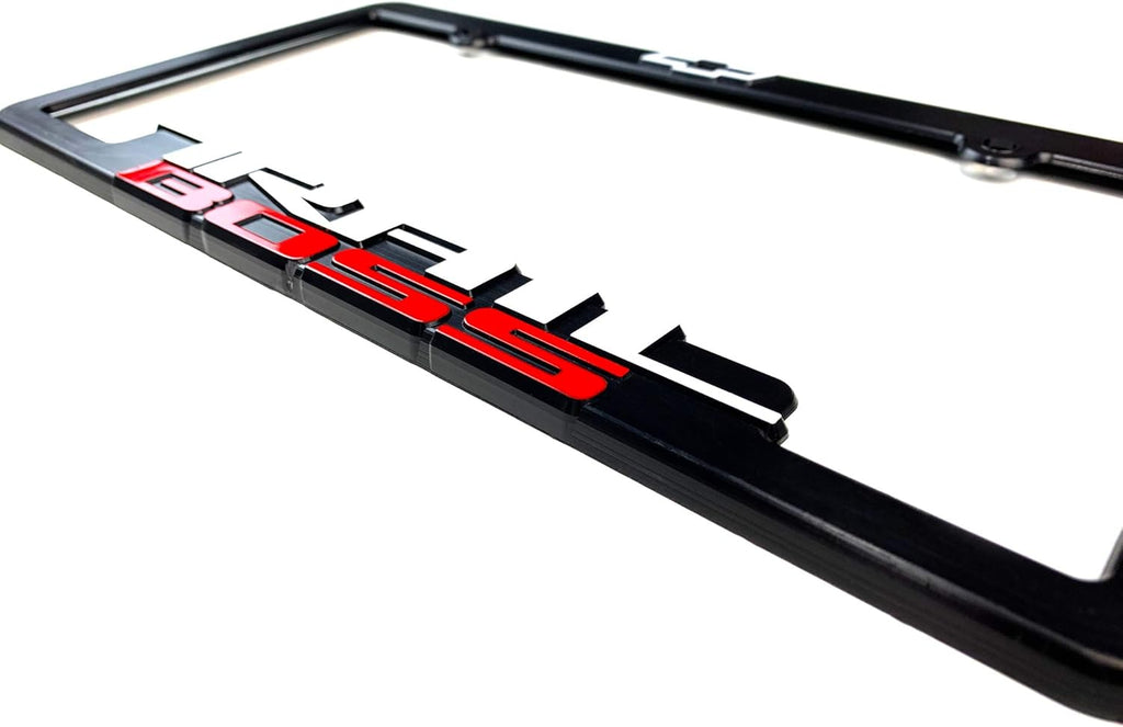 3D Raised Letter License Plate Frames (1-Pair) G922035