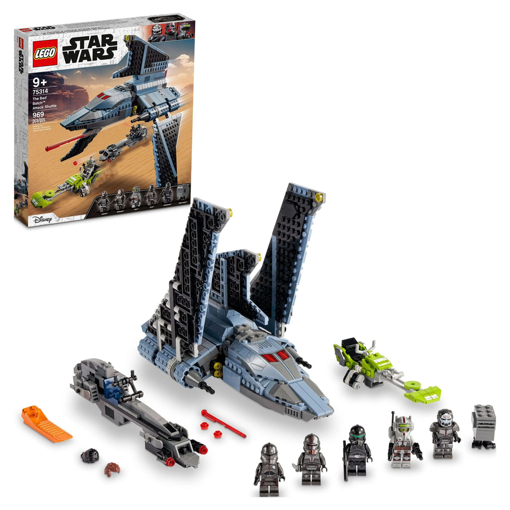 LEGO Star Wars Attack Shuttle Building Toy Set (969 Pieces) X612