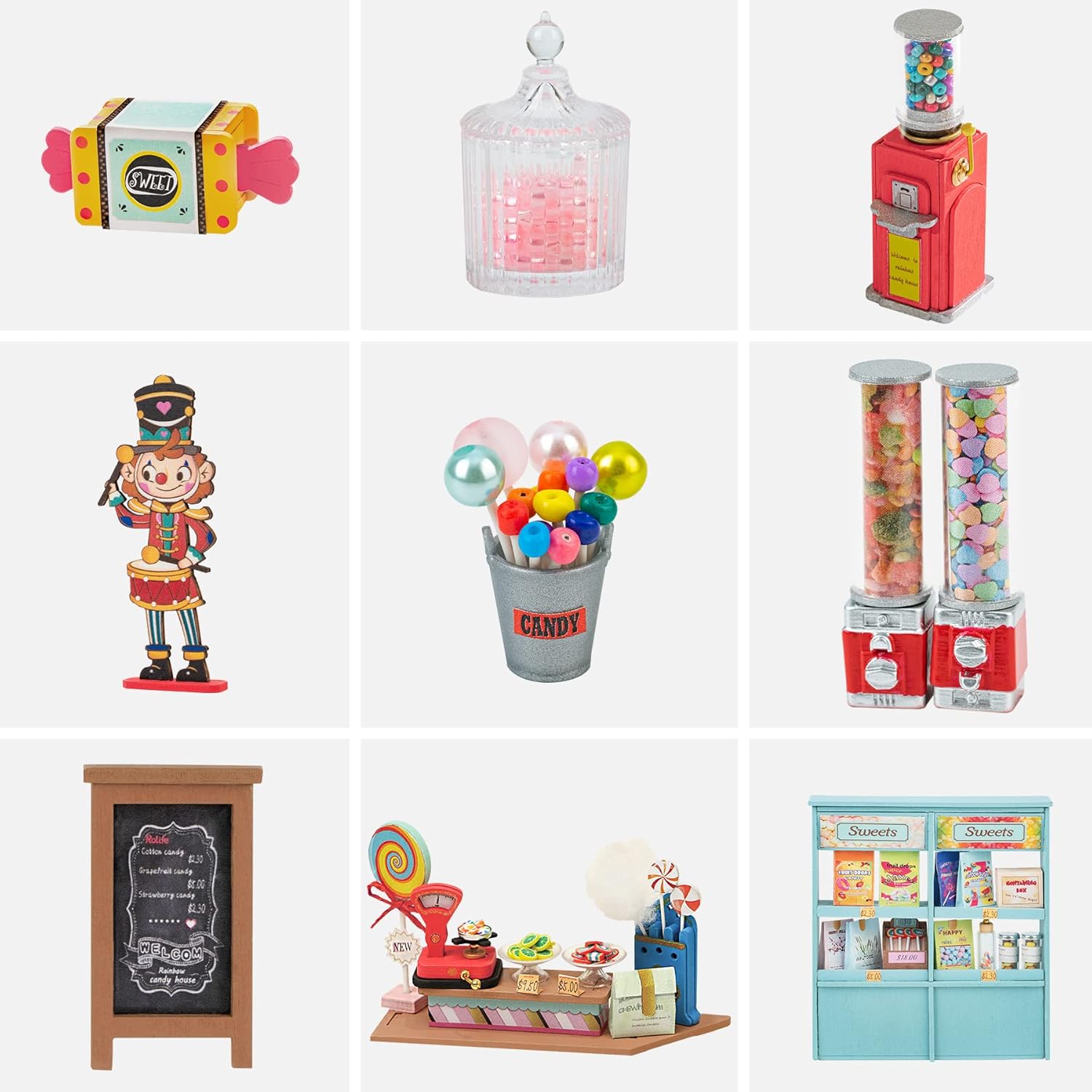 1/24 Scale Dollhouse Kit with LED P573351