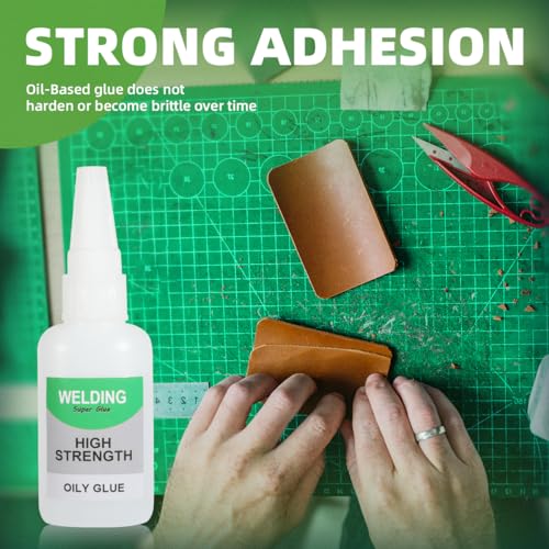 2 Packs Super Glue Gel for Shoes, Ceramics, Metal, Plastic, Wood, Leather, Glass F795