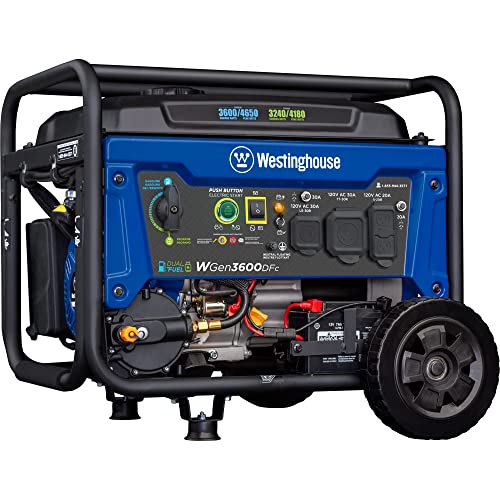 4650W Dual Fuel Generator with Remote Start H6888