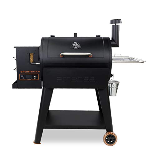 820 Square Inches Black Wood Pellet Grill R471477