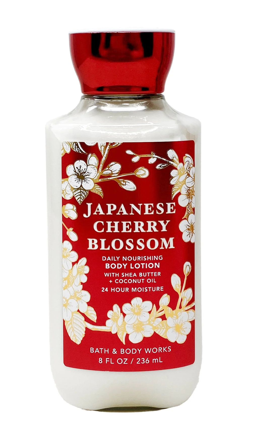 Japanese Cherry Blossom Fine Fragrance Mist, Shower Gel, Body Lotion and Hand Cream with Sample Soap Gift Bag Set U561671