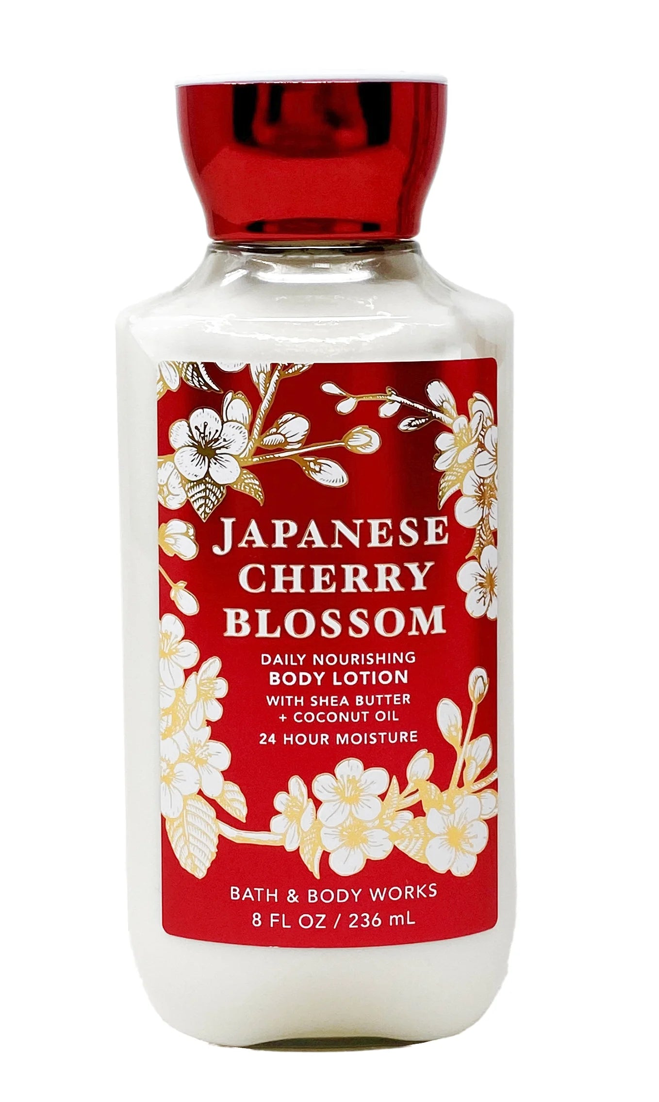Japanese Cherry Blossom Fine Fragrance Mist, Shower Gel, Body Lotion and Hand Cream with Sample Soap Gift Bag Set U561671