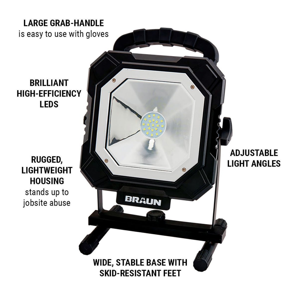 1500 Lumen LED Rechargeable Work Light H918257