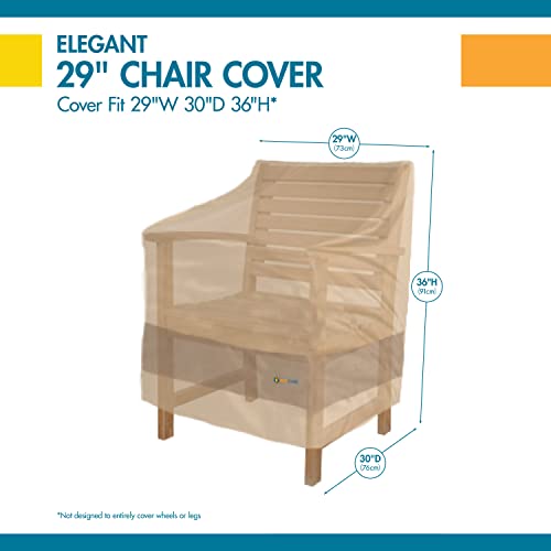 Waterproof 38 Inch W Patio Chair Cover V405497
