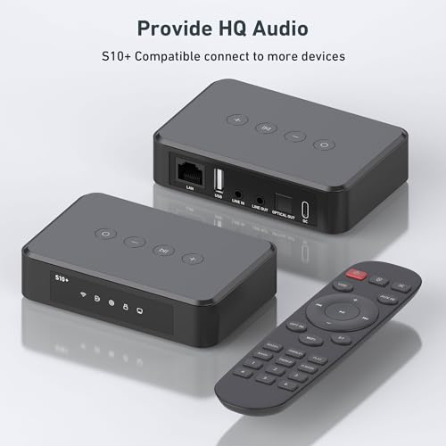 Audio Receiver with SPDIF Out, WiFi & Bluetooth Music Streamer X58786