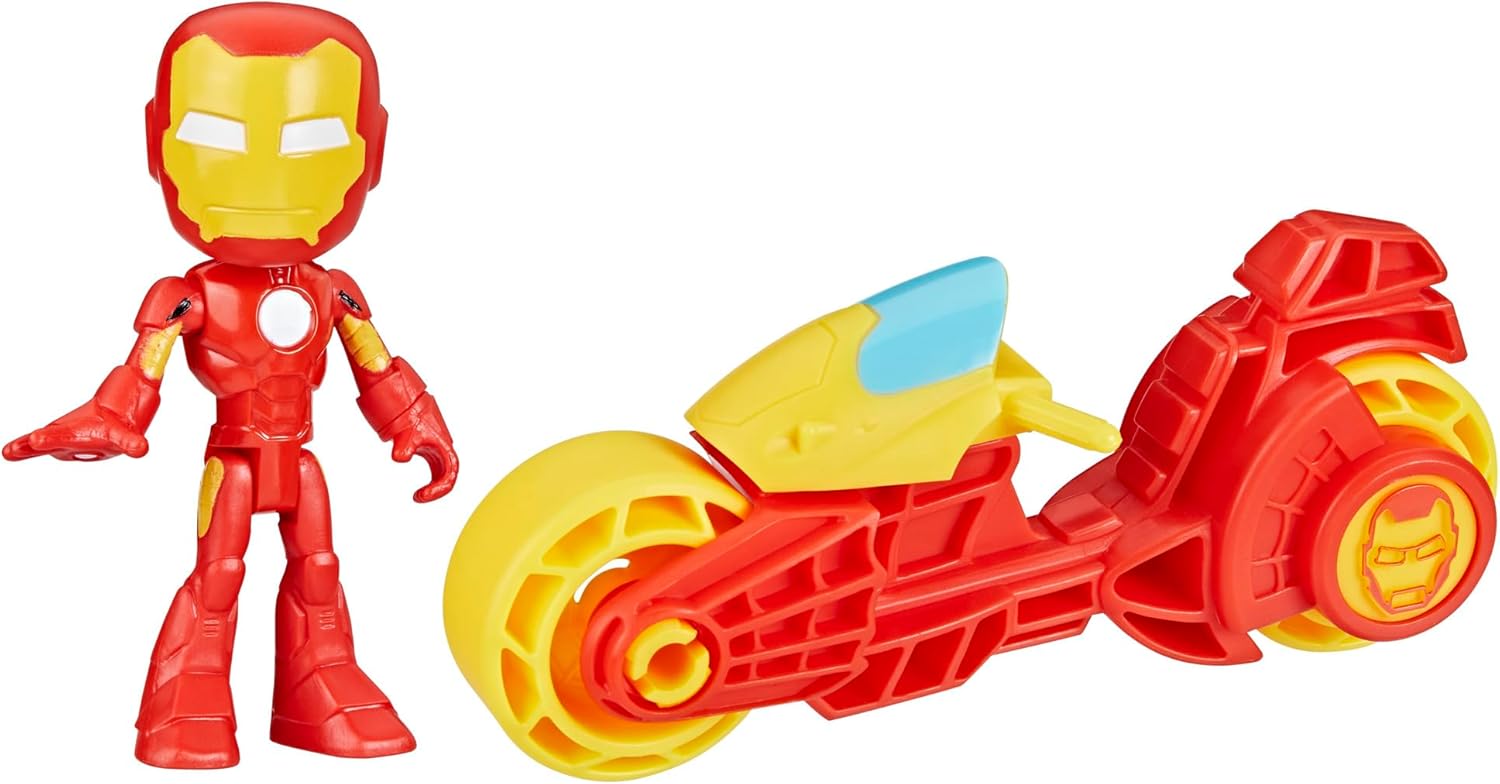 Iron Man Action Figure & Toy Motorcycle Playset L172702