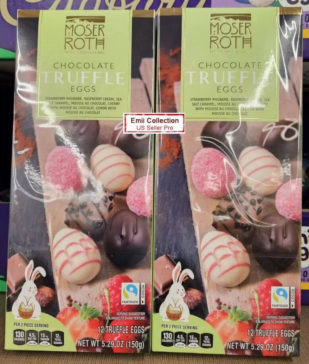 5.29oz Chocolate Truffle Eggs (2 Boxes) R465