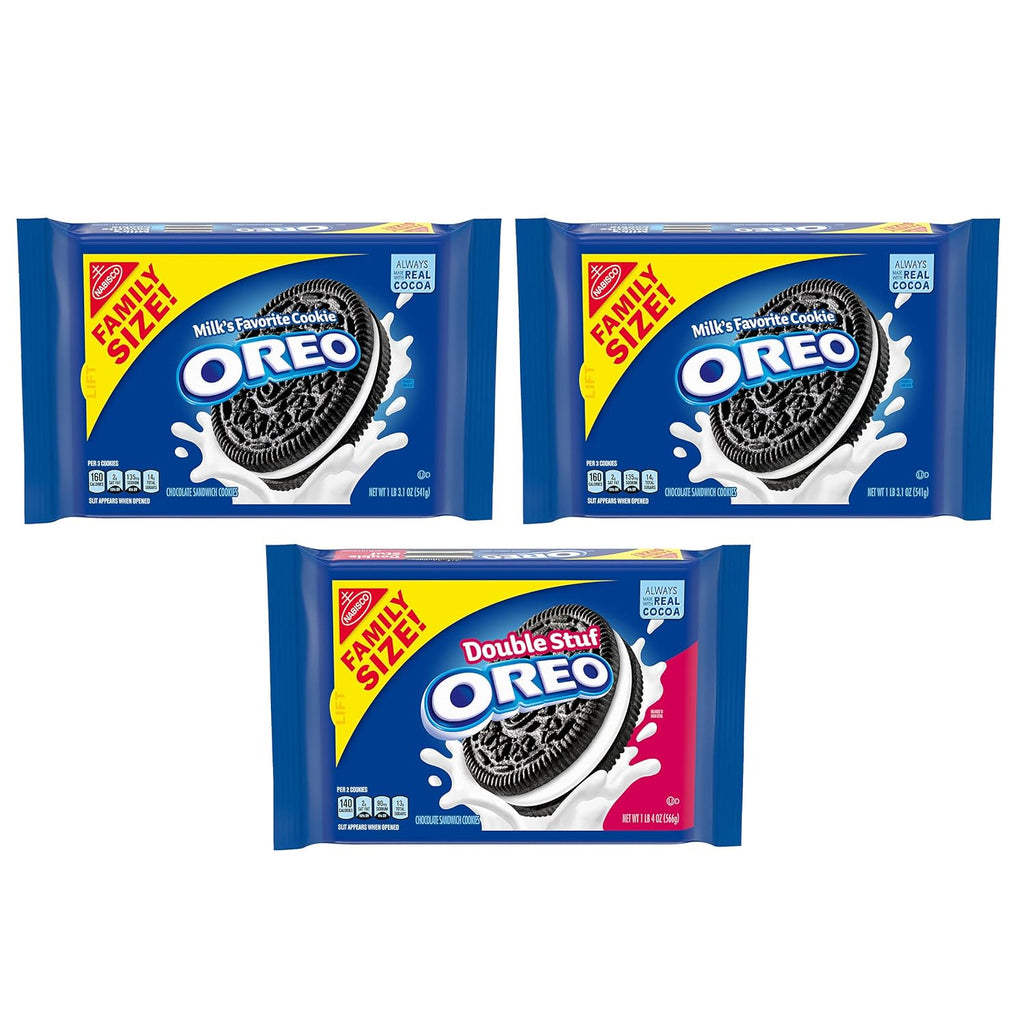 Variety Pack Chocolate Sandwich Cookies, 3 Packs J239