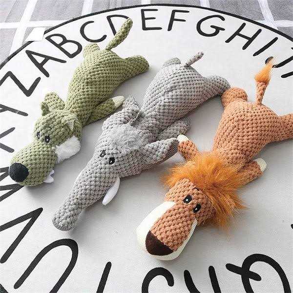 Indestructible Dog Squeaky Plush Toy Q196207