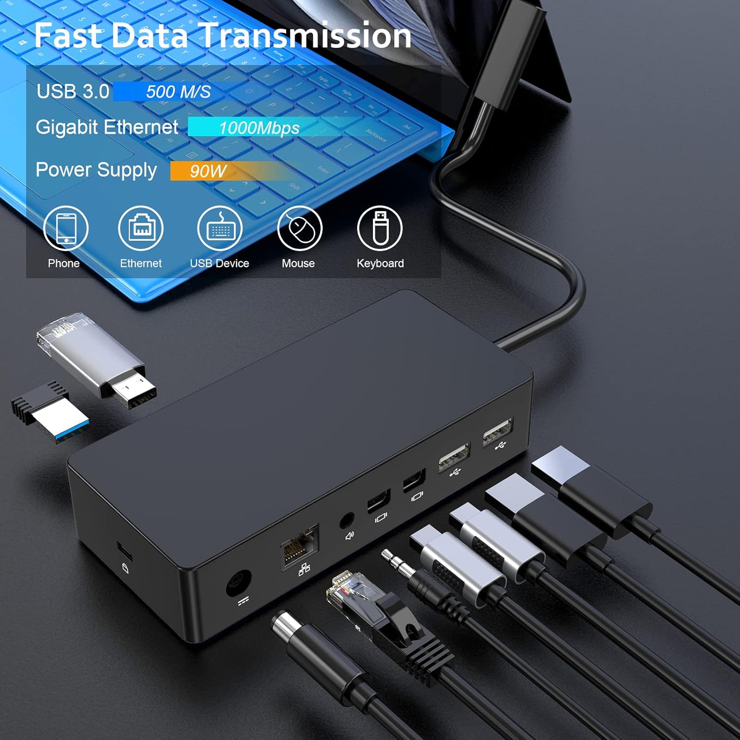 Surface Dock with 90W Power Supply A13483
