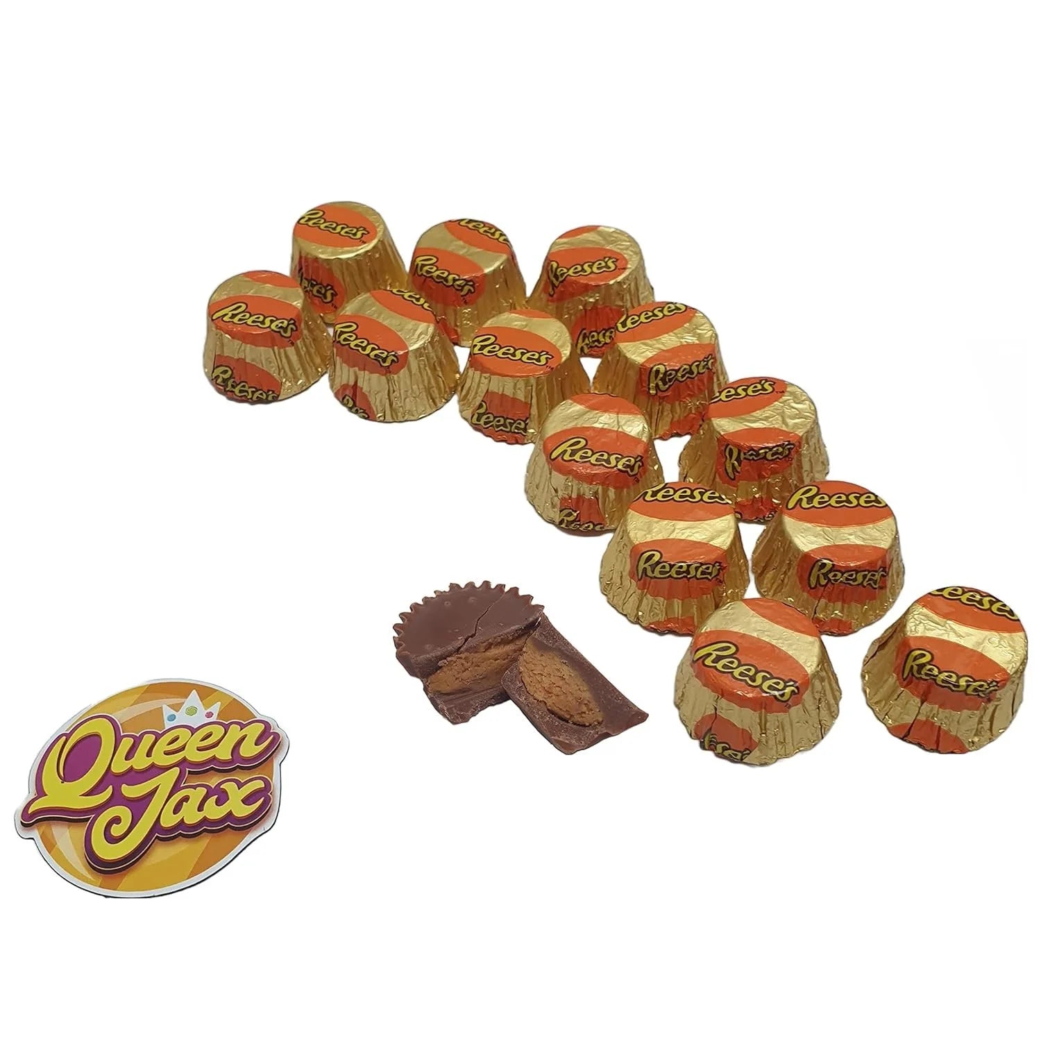 Mini Peanut Butter Cups - 4 Pound Bag - Individually Wrapped Chocolates R770538