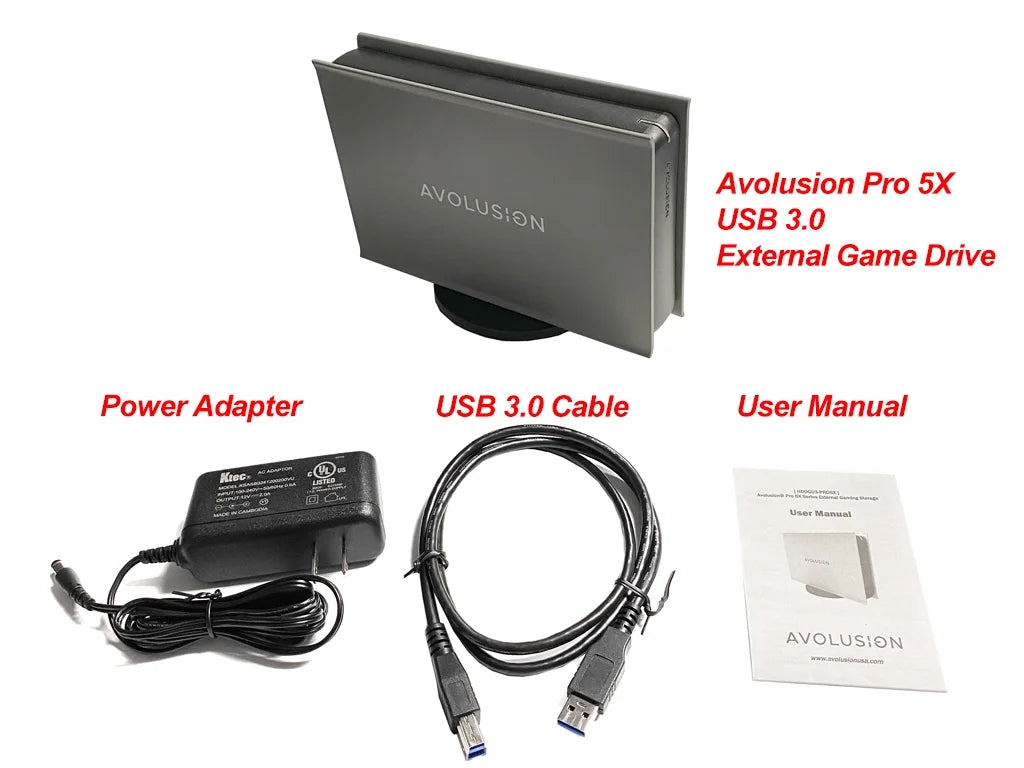 2TB USB 3.0 External Gaming Hard Drive (Grey) Y177
