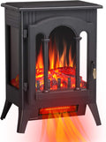3D Infrared Electric Fireplace Stove, Freestanding Fireplace Heater, 1000W/1500W (16 Inch) Z3866