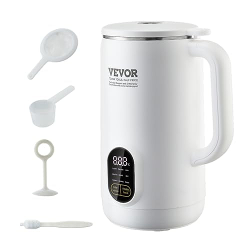 Nut Milk Maker, 800ml/27oz, Automatic Soy Milk Maker with LCD Screen B8866