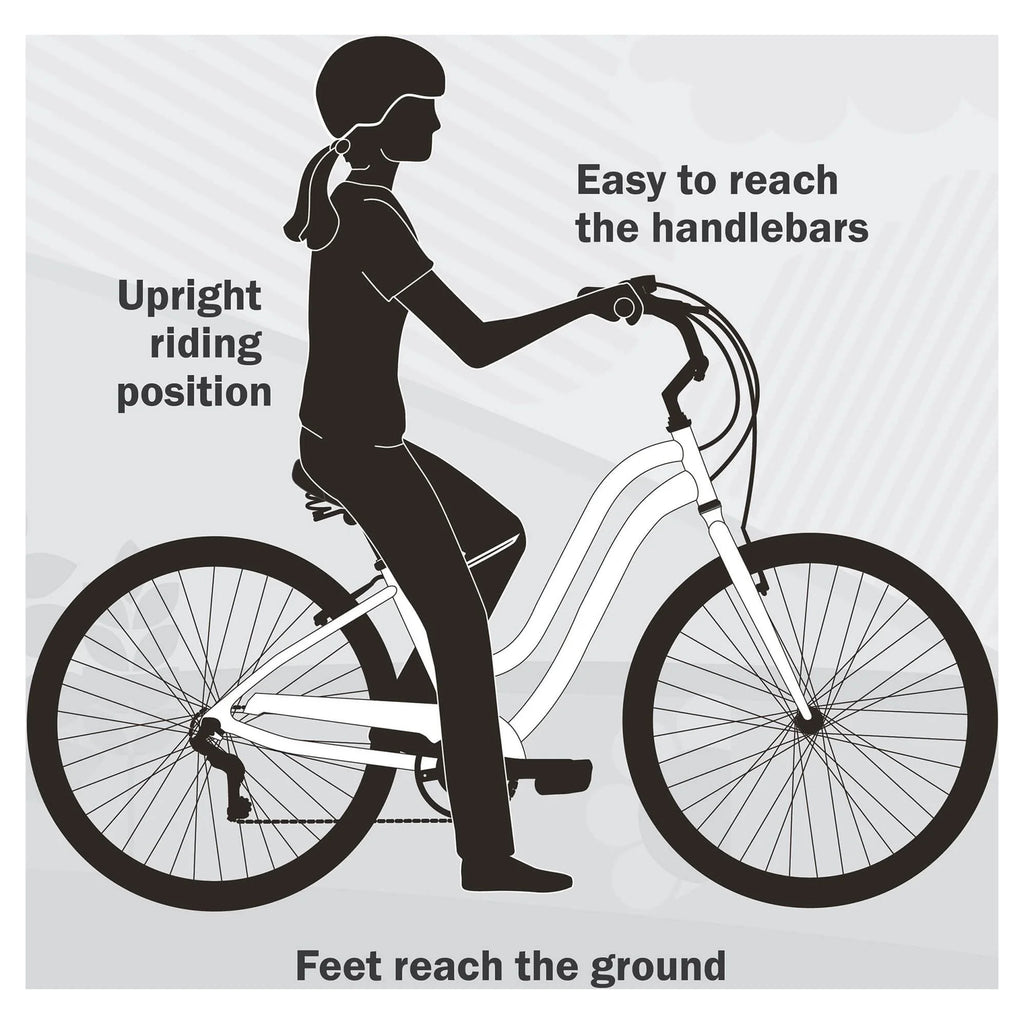 Gray 26" Women's Cruiser Bike N477
